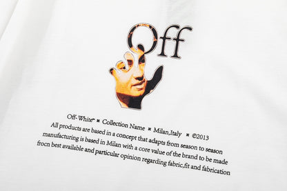 Off-White Caravaggio Hands Off Logo T-Shirt