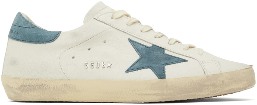 حذاء سنيكرز Superstar من GOLDEN GOOSE باللون الأبيض