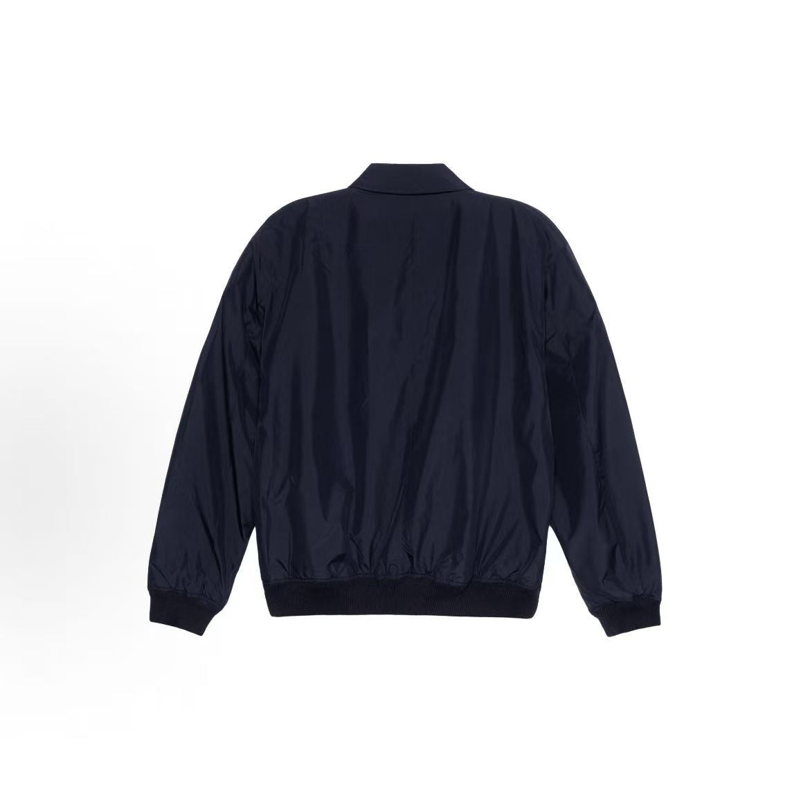 Ralph Lauren Solid-color Logo Embroidery Jacket for Men in Navy Blue