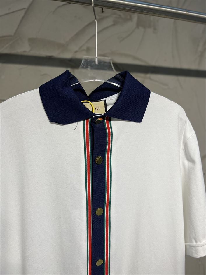 GUCCI COTTON JERSEY POLO SHIRT – GGS047