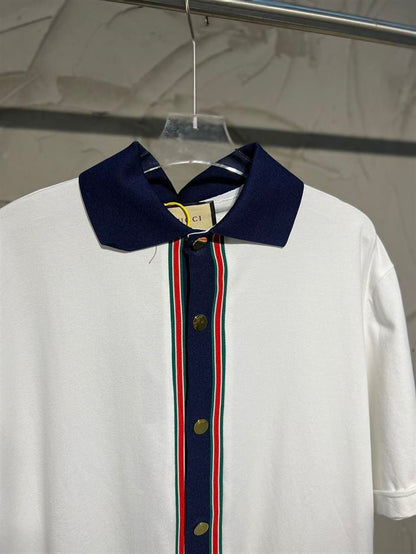 GUCCI COTTON JERSEY POLO SHIRT – GGS047