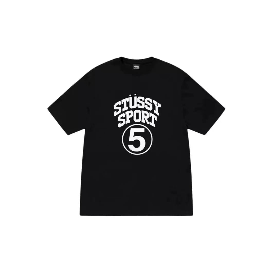 STUSSY NO.5 TEE BLACK