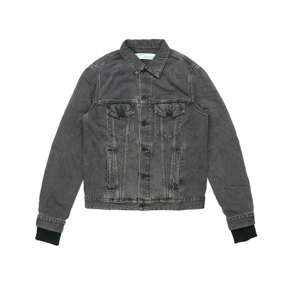 Off-White Oil painting arrow denim jacket
