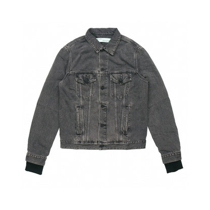 Off-White Oil painting arrow denim jacket