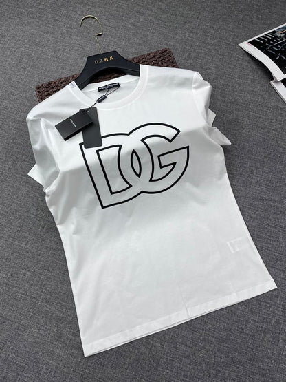 DOLCE & GABBANA COTTON T-SHIRT WITH DG PATCH – DT010