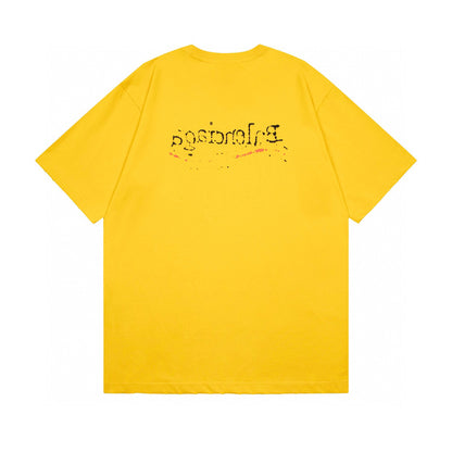 Balenciga logo tee lx2326 yellow