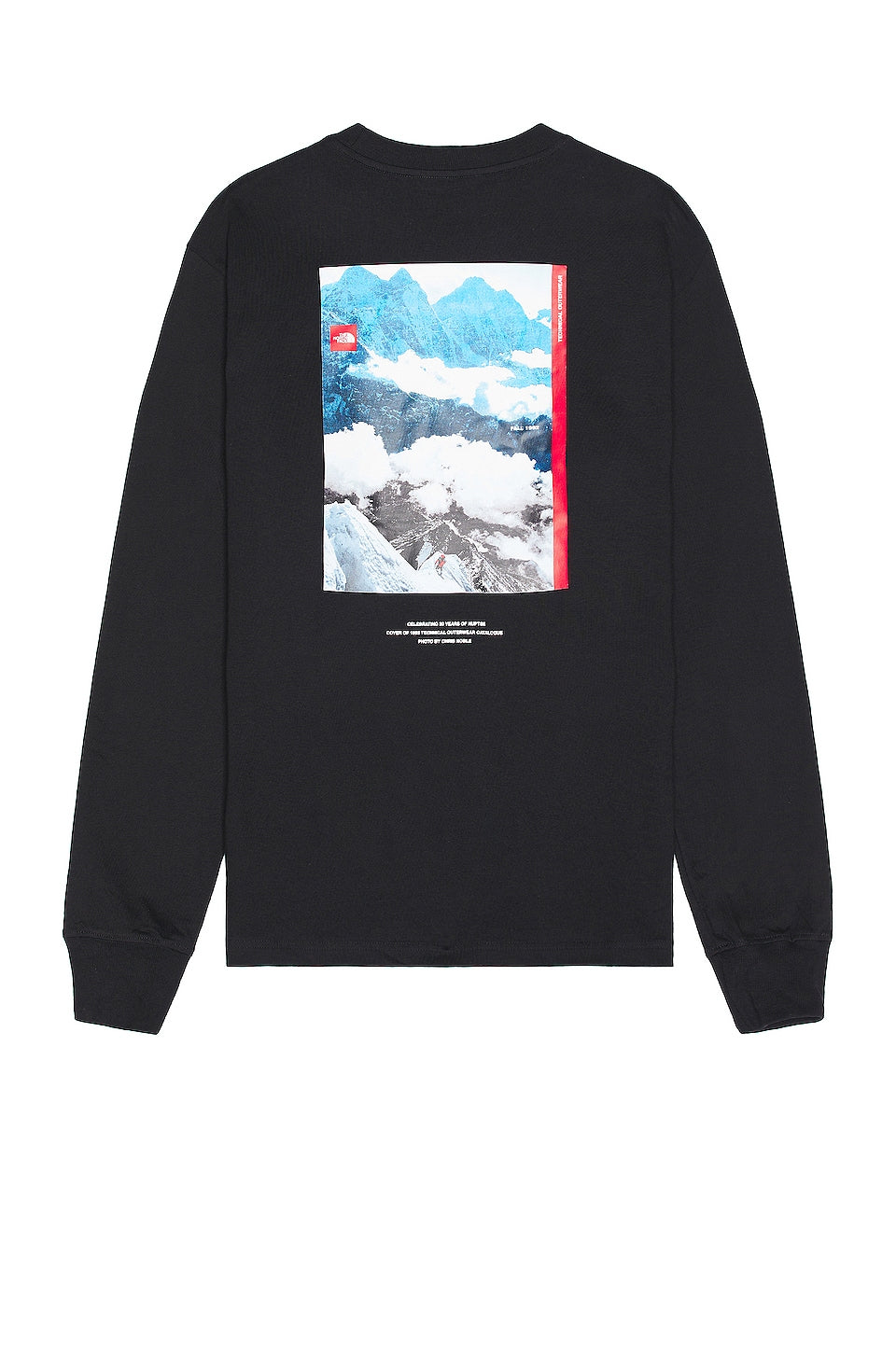 The North Face Long Sleeve Printed Heavyweight Tee