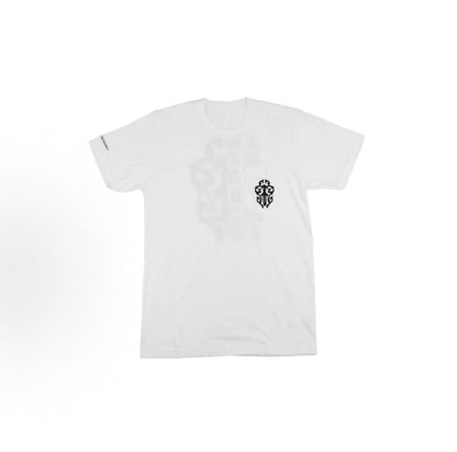 Chrome Hearts Sanskrit Sword Embroidered Short-Sleeved T-Shirt (For Both Men and Women)
