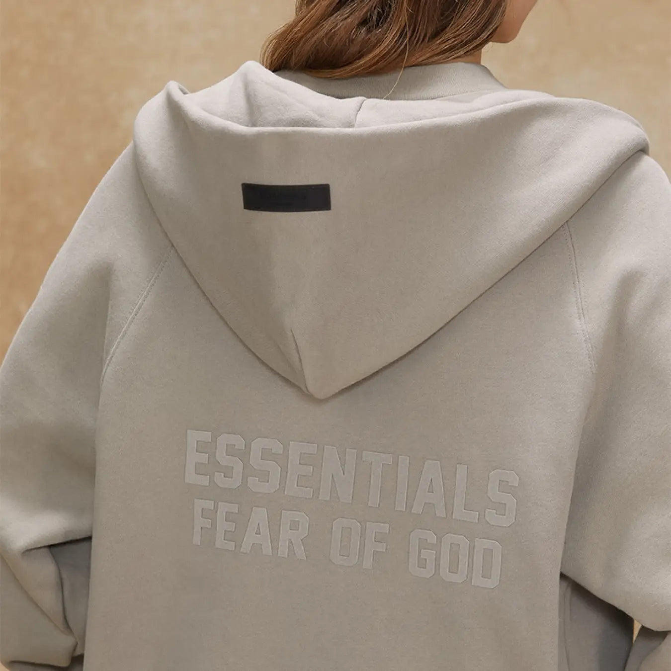 FOG FEAR OF GOD 22 double-line cardigan jacket ESSENTIALS casual loose hooded sweatshirt