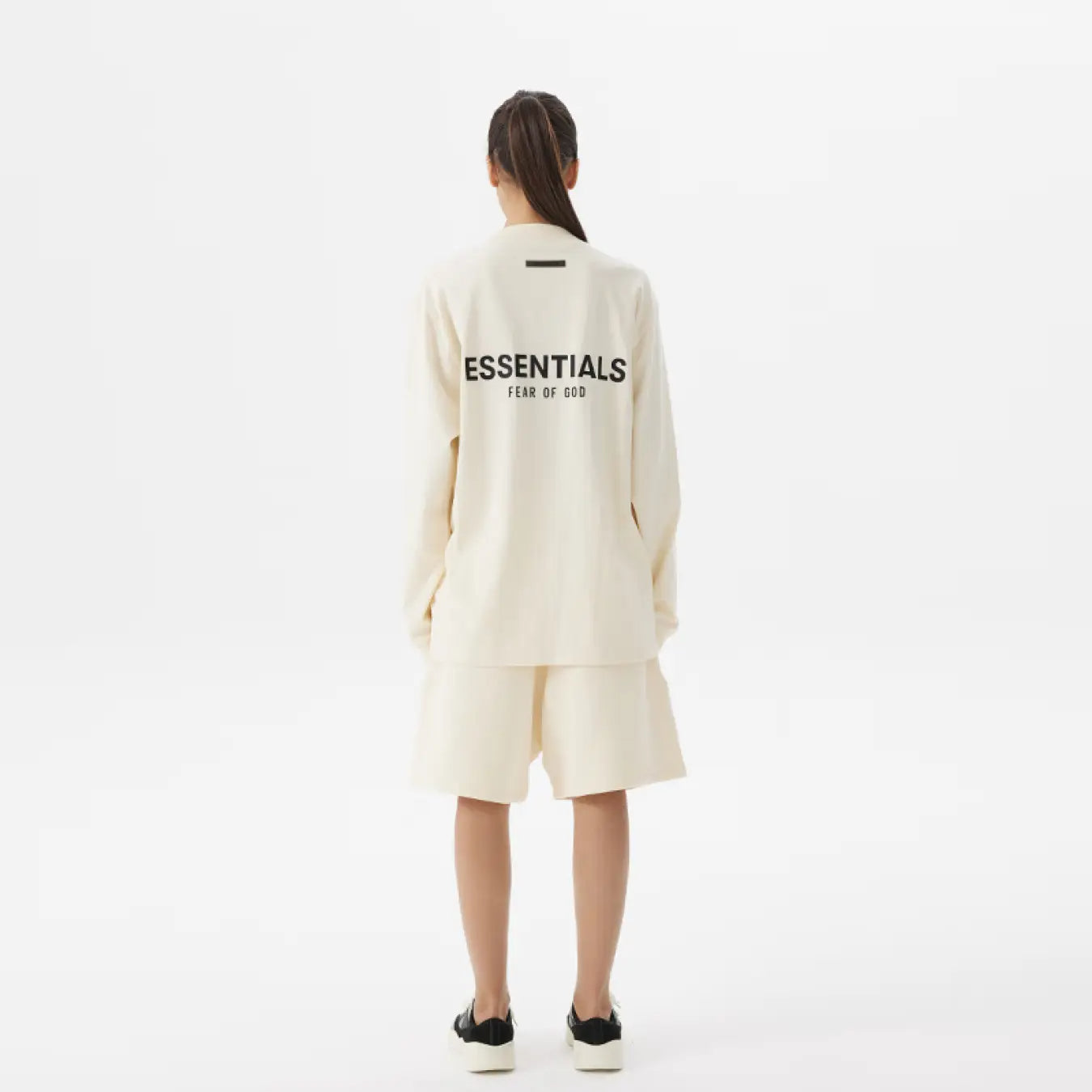 FOG FEAR OF GOD ESSENTIALS Casual Retro Bottoming Shirt 21 Multi-line Long Sleeve