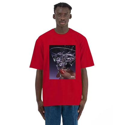 STUSSY MANILA TEE RED