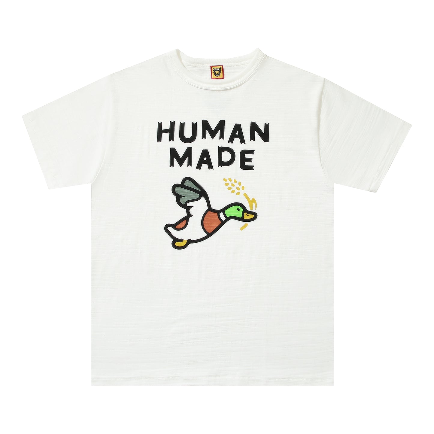 Human Made Rice Ear Duck  Logo Tee White