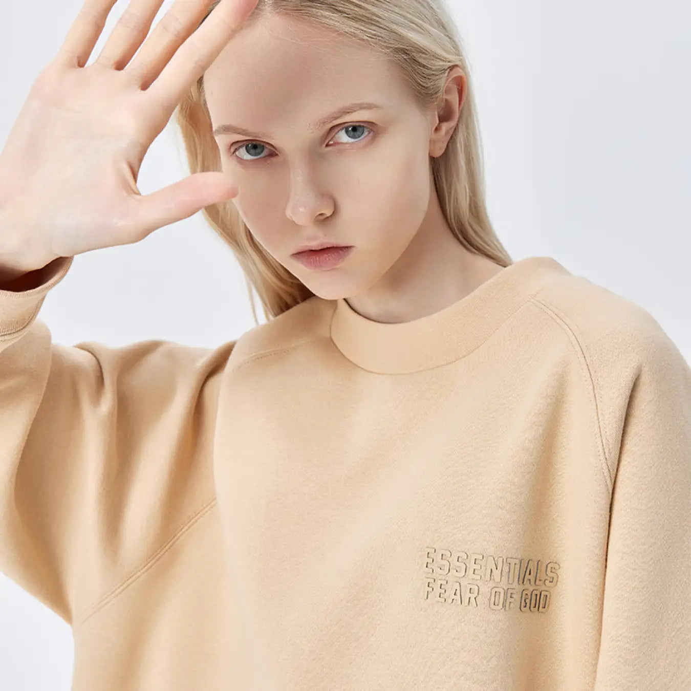 FOG FEAR OF GOD ESSENTIALS double line 23 letters simple round neck sweatshirt
