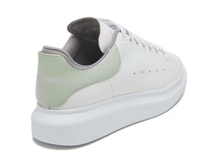 Alexander Mcqueen Women's Oversized Sneaker in White/mint/cement