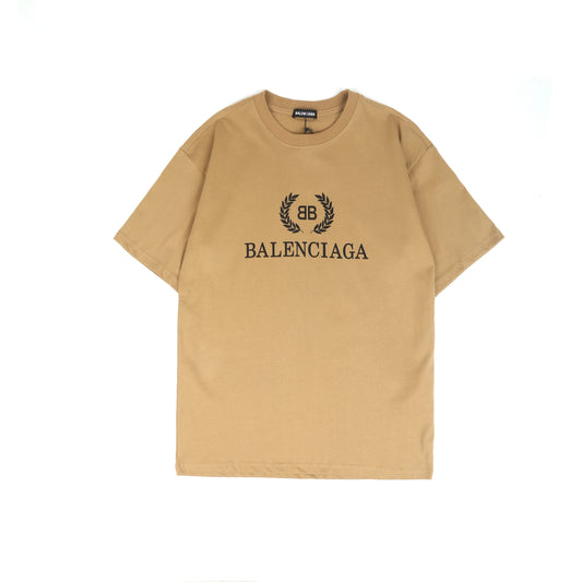 Balenciga logo tee P50 wheat