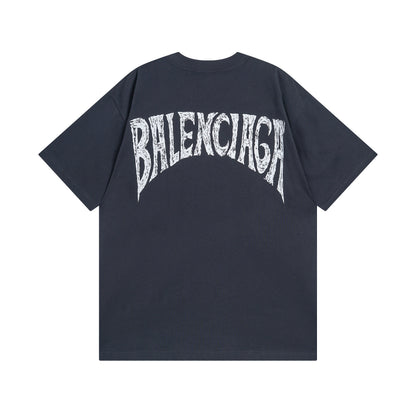 Balenciga logo  24ss tee BL23300 black