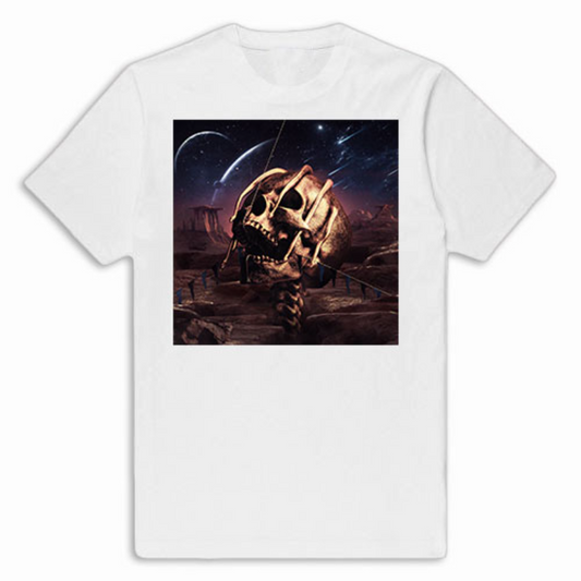 Travis Scott Skull Render Tshirt