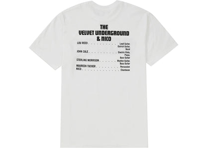 Supreme The Velvet Underground & Nico Tee White