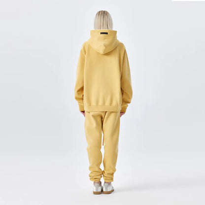 FOG FEAR OF GOD 23 double line chest double row hoodie ESSENTIALS retro casual sweatshirt