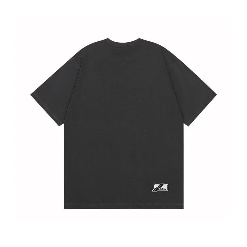 WE11DONE Barrage Classic Tee In Grey