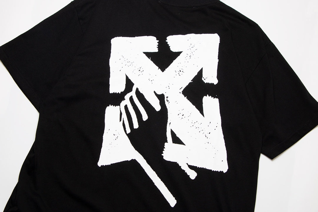 Off-White Hand Arrow Logo Print T-Shirt