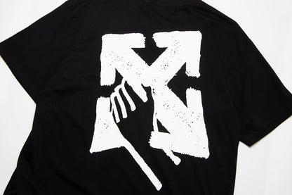 Off-White Hand Arrow Logo Print T-Shirt