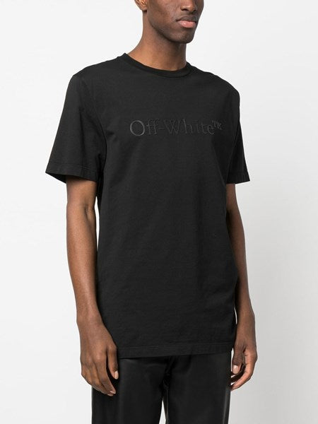 Off-white Black t-shirt with front logo
