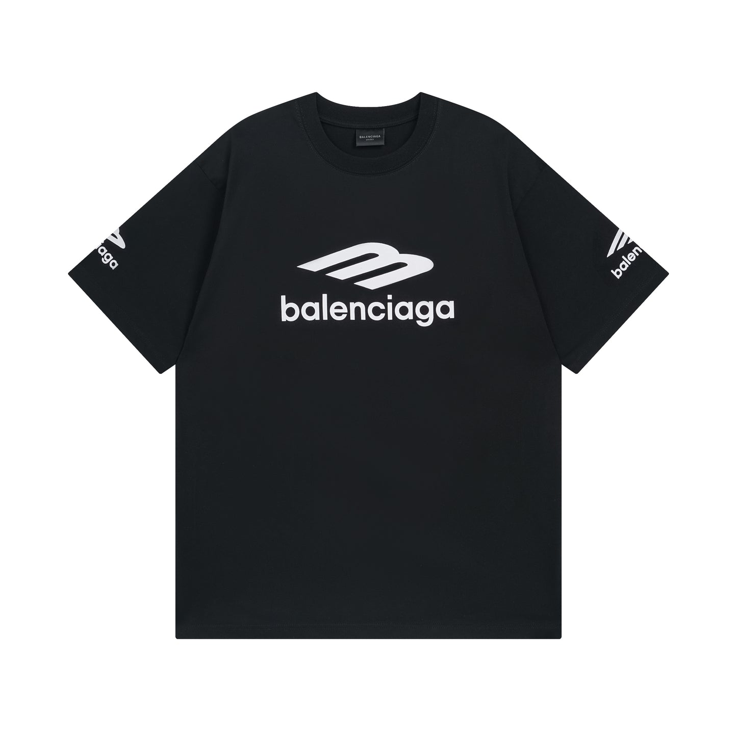 Balenciga logo tee BL223317 black