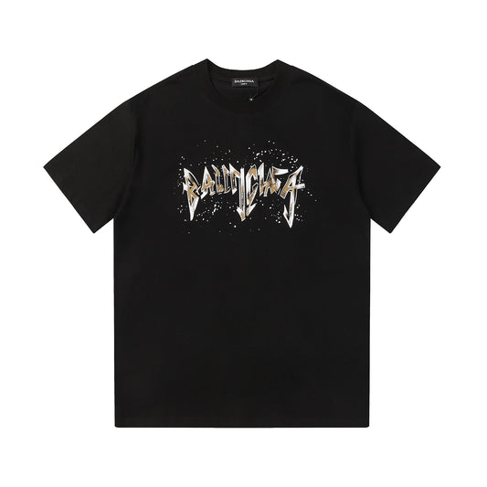 Balenciga logo tee xc2533 black