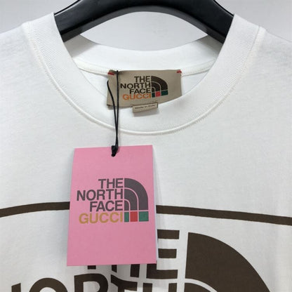 THE NORTH FACE X GUCCI OVERSIZE T-SHIRT IN WHITE – GGS001