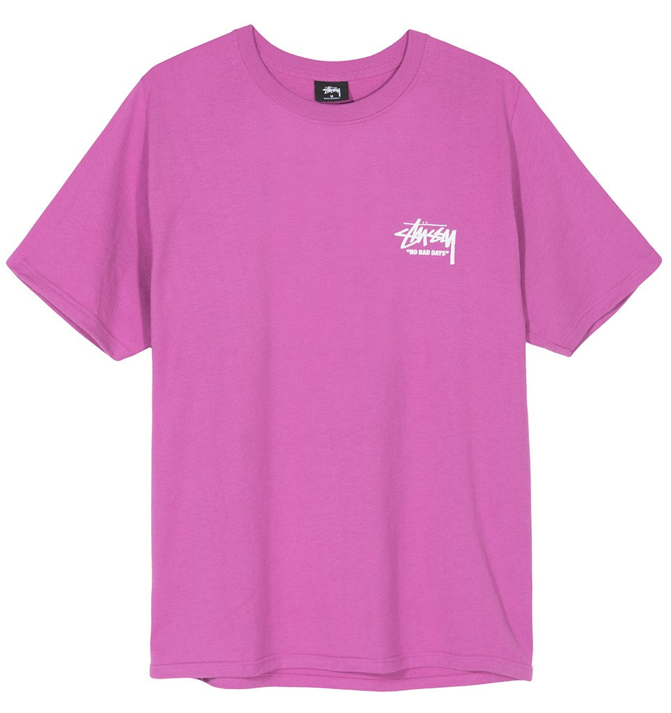 Stussy Summer ‘19 - Carnation “NO BAD DAYS” TEE