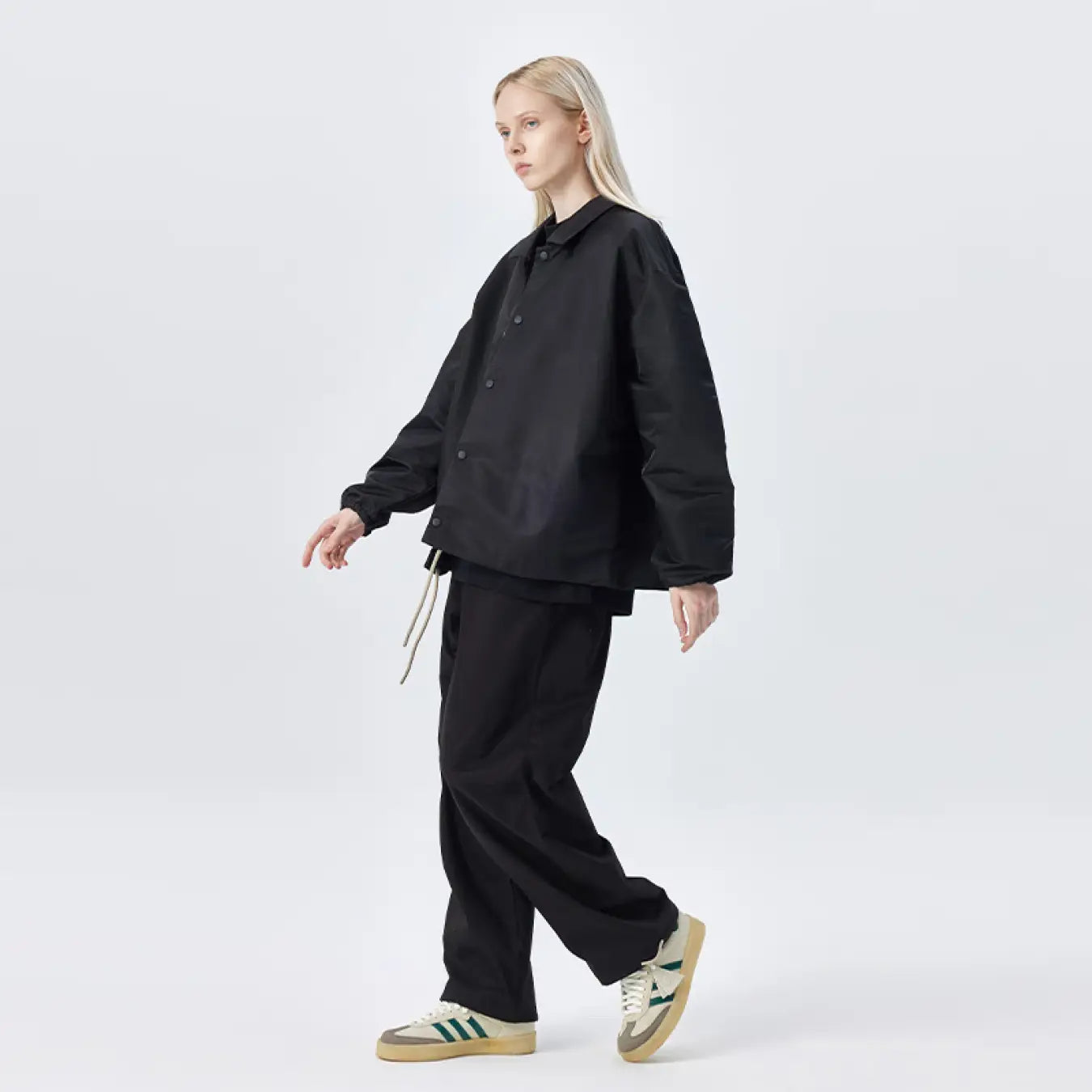 FOG FEAR OF GOD 23 double line semi-arc coach jacket ESSENTIALS retro jacket