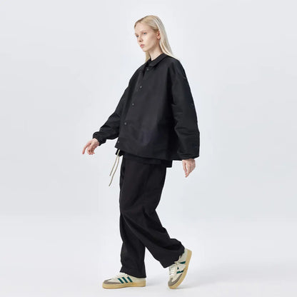 FOG FEAR OF GOD 23 double line semi-arc coach jacket ESSENTIALS retro jacket