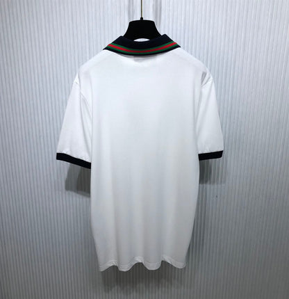 GUCCI COTTON PIQUET POLO SHIRT – GGS042