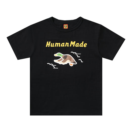 Human Made  One Duck Logo Tee Black