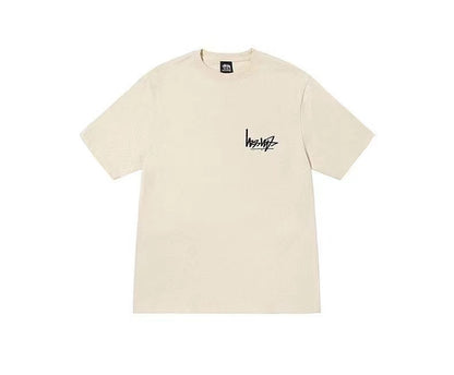 STUSSY HANDSTAND LOGO TEE APRICOT