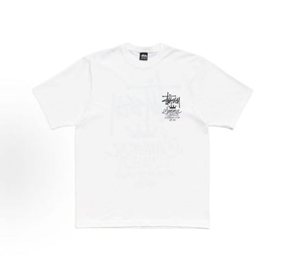 Stussy SS26 - Summer CLASSICS - Trendy Crown Letter Logo Printed Casual Short-Sleeved T-Shirt - The same style for both men and women
