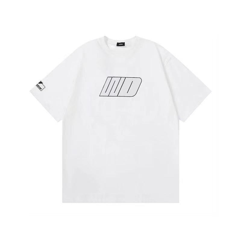 WE11DONE WD Letter Print Tee White