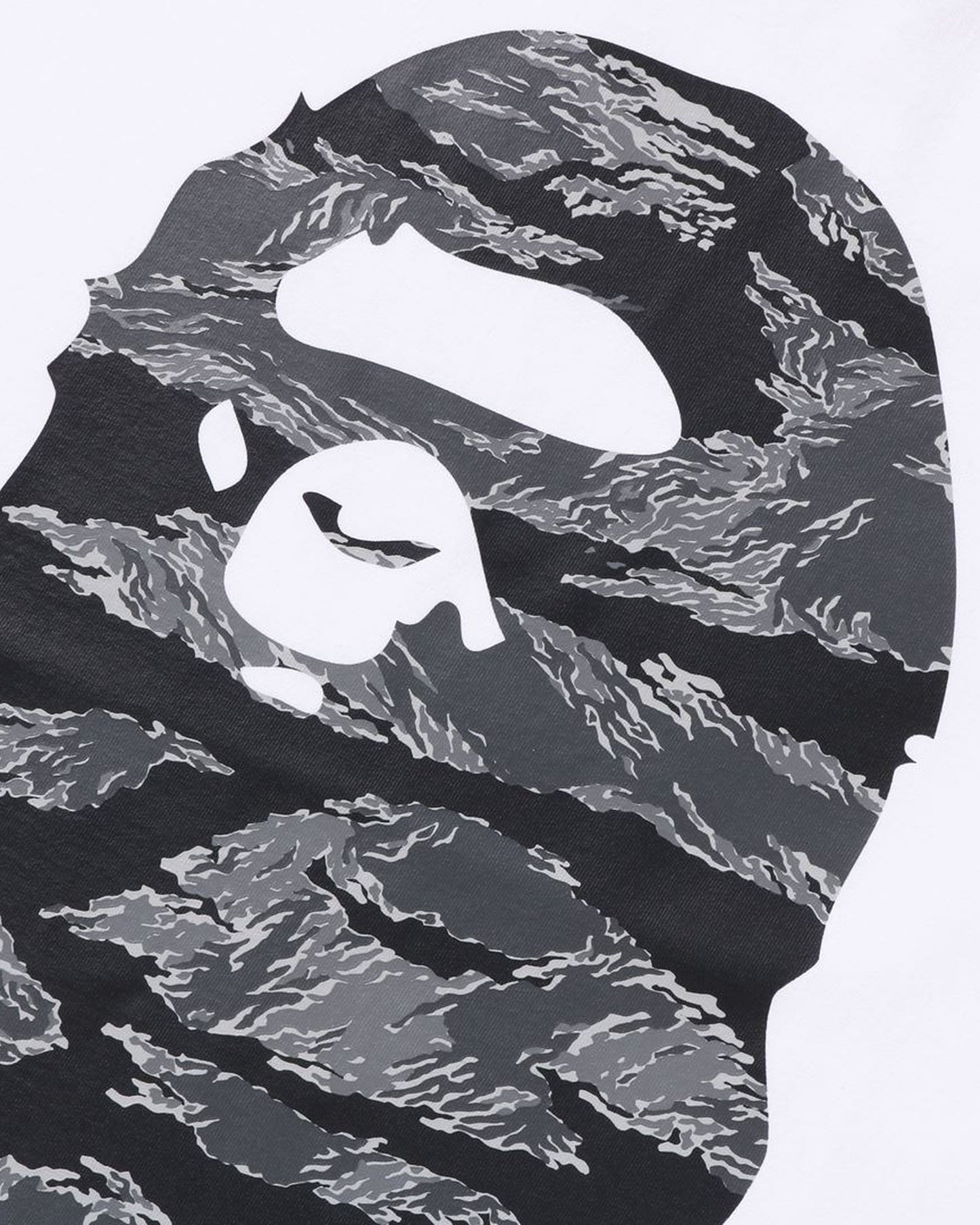 A Bathing Ape Tiger Camo Ape Head Tee
