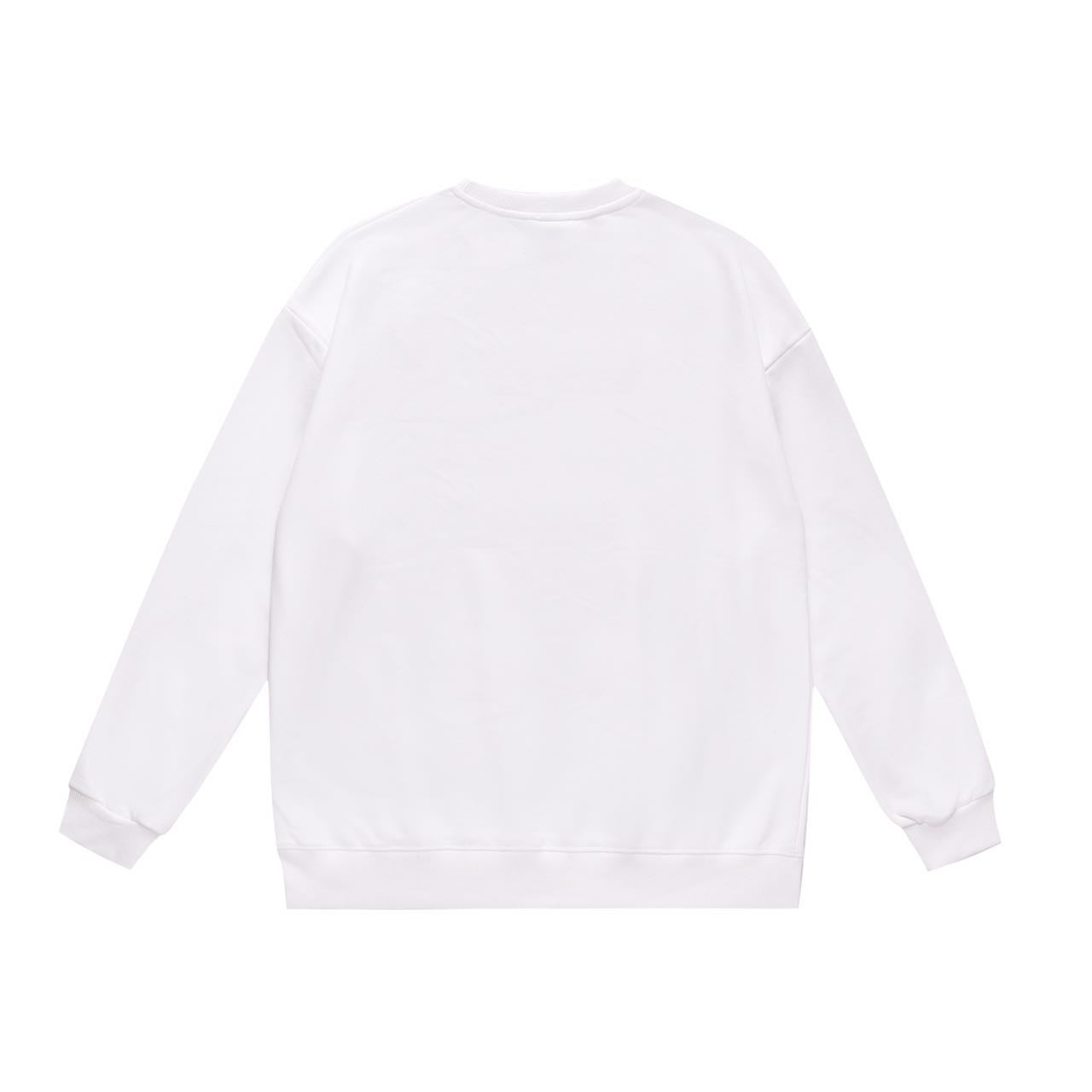 A Bathing Ape Bear Print Hoodie White