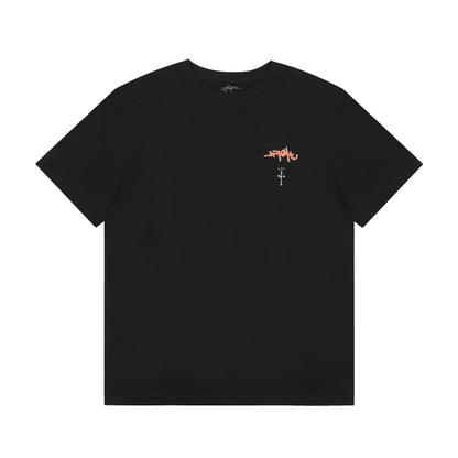 Travis Scott Circus Maximus Logo Tshirt Black