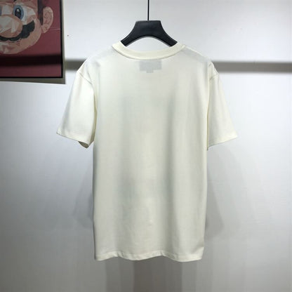 GUCCI COTTON X DORAEMON LOGO PRINT T-SHIRT-IN-WHITE-GGS009