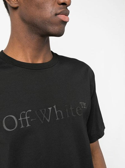 Off-white Black t-shirt with front logo