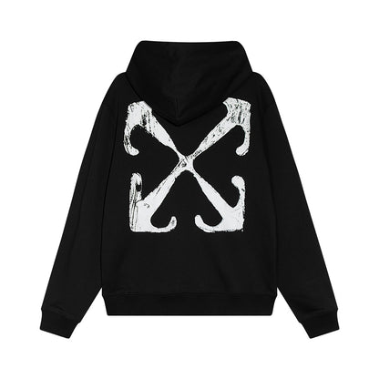 OFF WHITE ANCHOR ARROW HOODIE