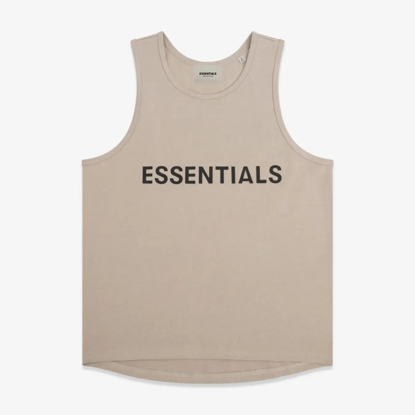FOG FEAR OF GOD vest ESSENTIALS casual loose bottoming shirt Khaki