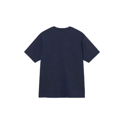 STUSSY CLASSIC LOGO TEE NAVY