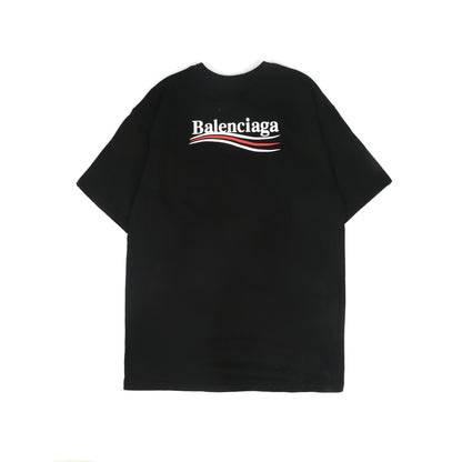 Balenciga logo tee LX002 black