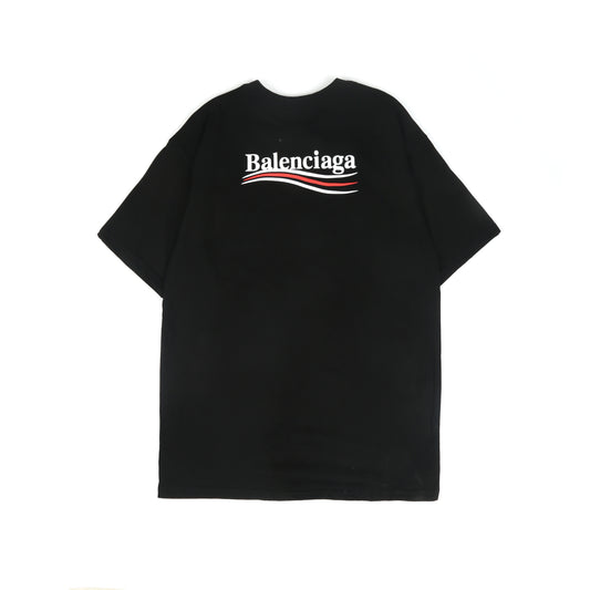 Balenciga logo tee LX002 black