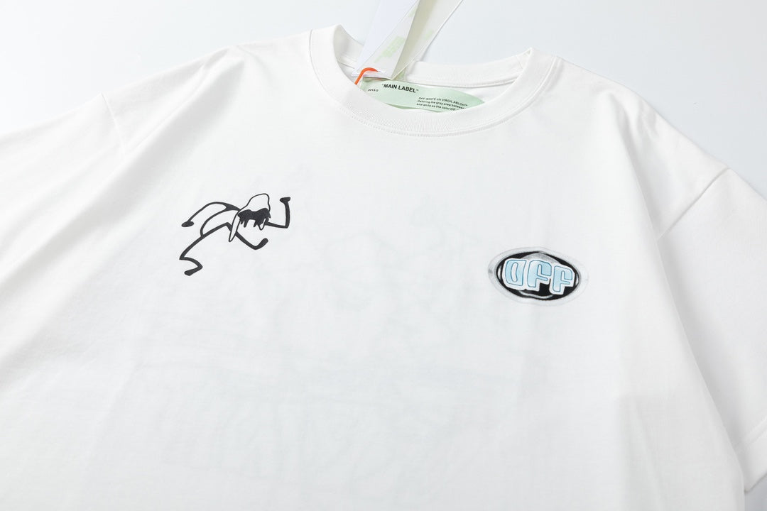 Off-White Little Monster Short Sleeve T-Shirt