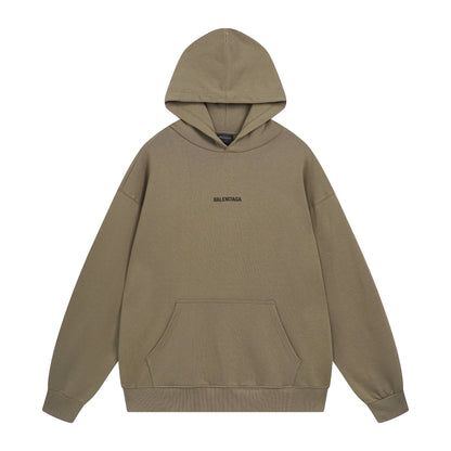 Balenciga logo hoodie BL238039 khaki